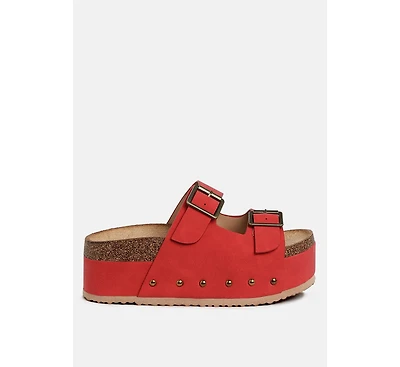 Impala Studded Faux Leather Slip Ons