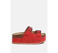 Impala Studded Faux Leather Slip Ons