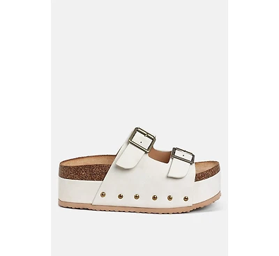 Impala Studded Faux Leather Slip Ons