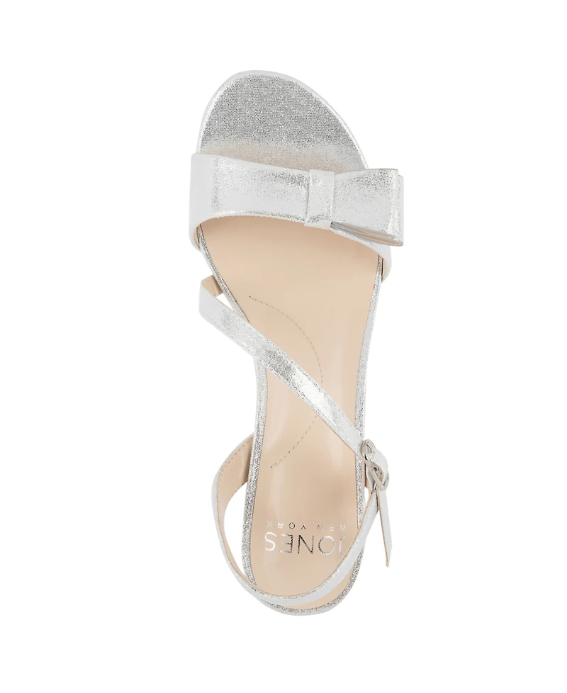 Jones New York Women's Kellery Kitten Heel Dress Sandals