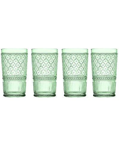 Godinger Claro Highball Glasses, Set of 4