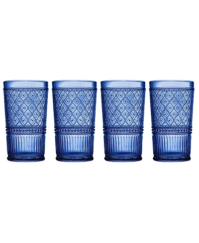 Godinger Claro Highball Glasses, Set of 4