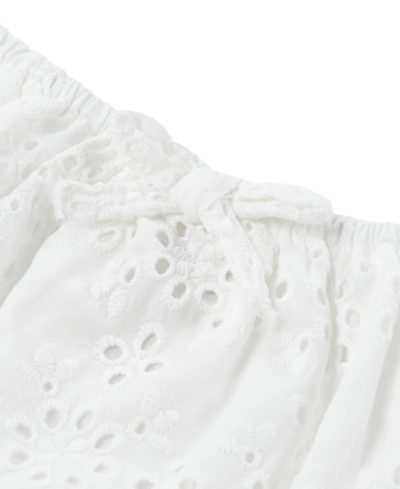 Levi's Big Girls Eyelet Short Sleeve Dress