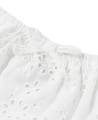 Levi's Big Girls Eyelet Short Sleeve Dress