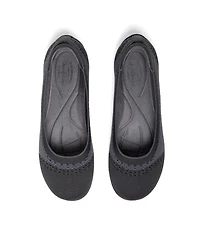 Dearfoams Women's Misty Ballet Flat Lightweight Slip Ons