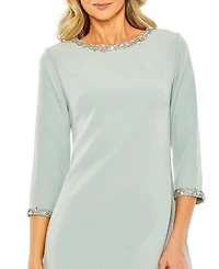 Mac Duggal Women's A-Line Embellished Cocktail Dress
