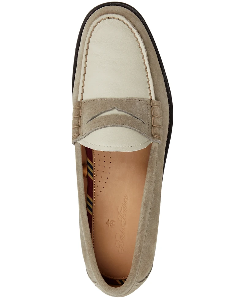 Brooks Brothers Men's Campus Leather Penny Loafers