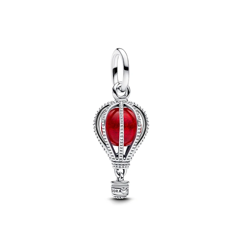 Pandora Hot Air Balloon Murano Glass Dangle Charms