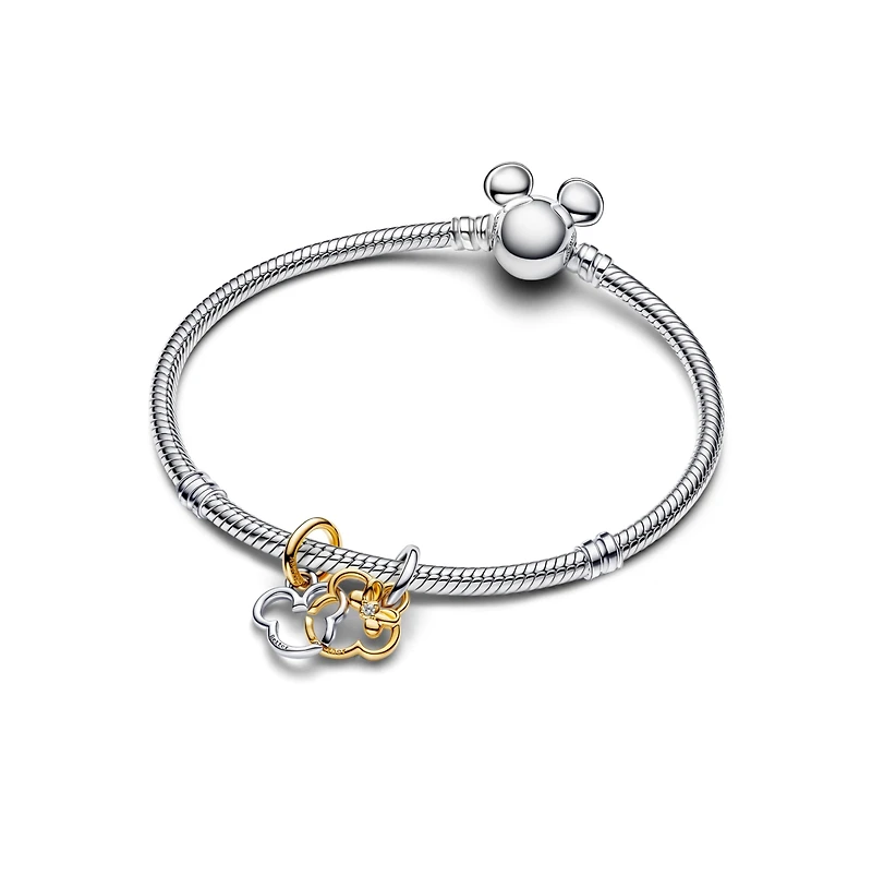 Pandora Disney Mickey and Minnie Mouse Dangle Charms