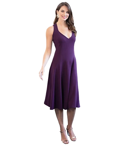 HotSquash London Women's Sleeveless A-Line Dress