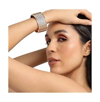 Embellished Cluster Cuff Bracelet