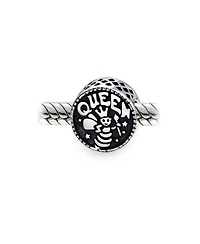 Bling Jewelry Queen Bumble Bee Charm Bead Sterling Silver European Bracelet