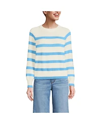 Lands' End Women's Drifter Raglan Sleeve Easy Fit Sweater