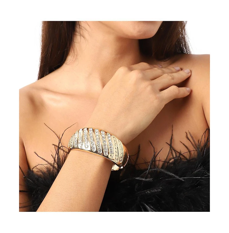 Twisted Lined Bracelet