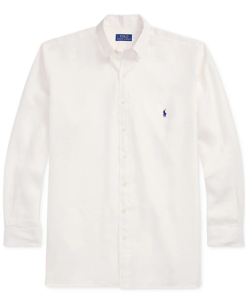 Polo Ralph Lauren Men's Big & Tall Linen Shirt