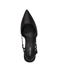 Calvin Klein Women's Jesa Pointy Toe Dress Slingback Pumps