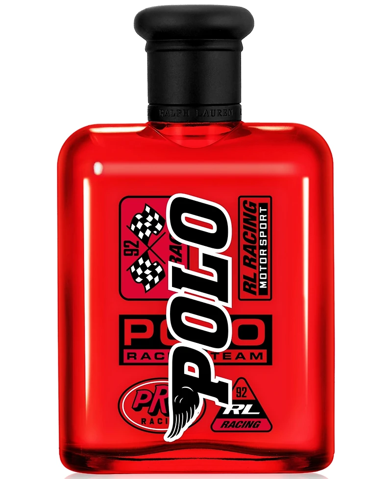 Ralph Lauren Men's Polo Red Eau de Toilette Racing Edition, 4.2 oz.