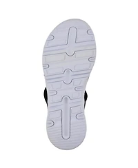 White Mountain Women's Charry Round Toe Flat Sandals