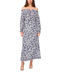Sam & Jess Women's Printed Pull-On Maxi Skirt
