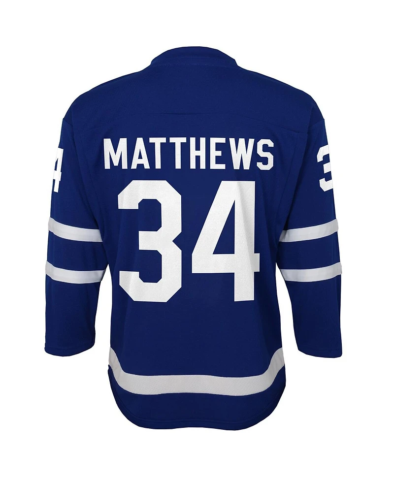 Outerstuff Toddler Auston Matthews Black Toronto Maple Leaf's Replica Player Jersey