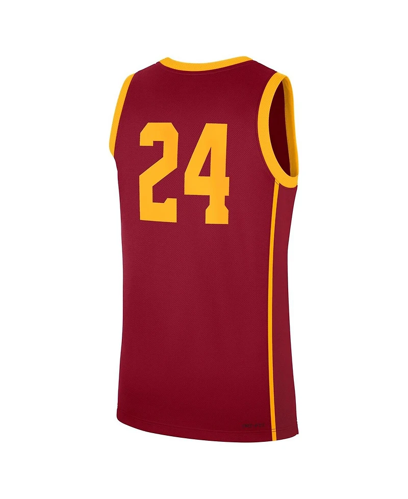Nike Men's 24 Cardinal Usc Trojans Road Replica Jersey