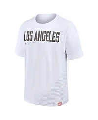 Nike Men's White Los Angeles Dodgers Max 90 T-Shirt