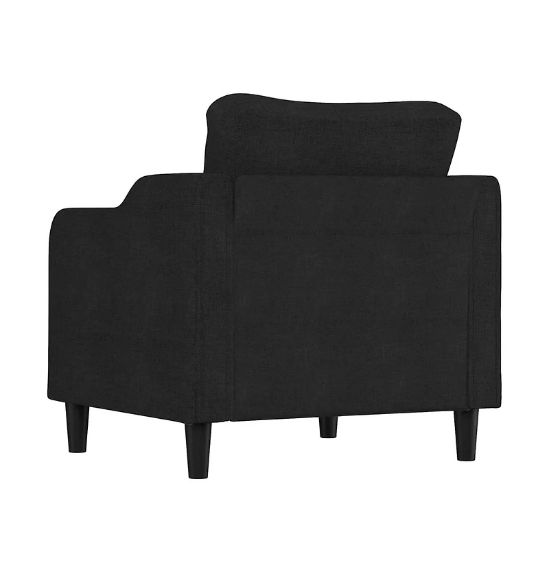 Sofa Chair Black 23.6" Fabric