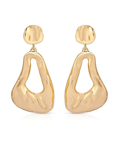 Ettika Molten Drop Earrings