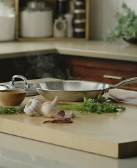 Heritage Steel Titanium Series Fully Cladded 10.5" Fry Pan with Lid