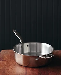 Heritage Steel Titanium Series Fully Cladded 4-Quart Saute Pan with Lid