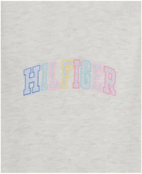 Tommy Hilfiger Baby Girl 2-Piece Glitter Logo Top and Wide Leg Pant