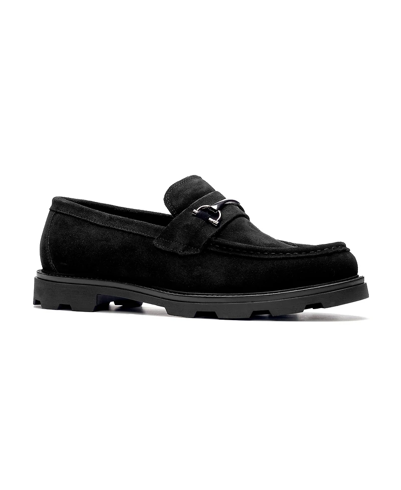 A. Veer Men's Samuel Leather Bit Loafers