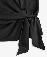 On 34th Women's Side-Tie Short-Sleeve Top, Exclusively at Macy's