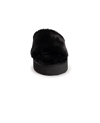 Muk Luks Women's Platform Slide Slipper