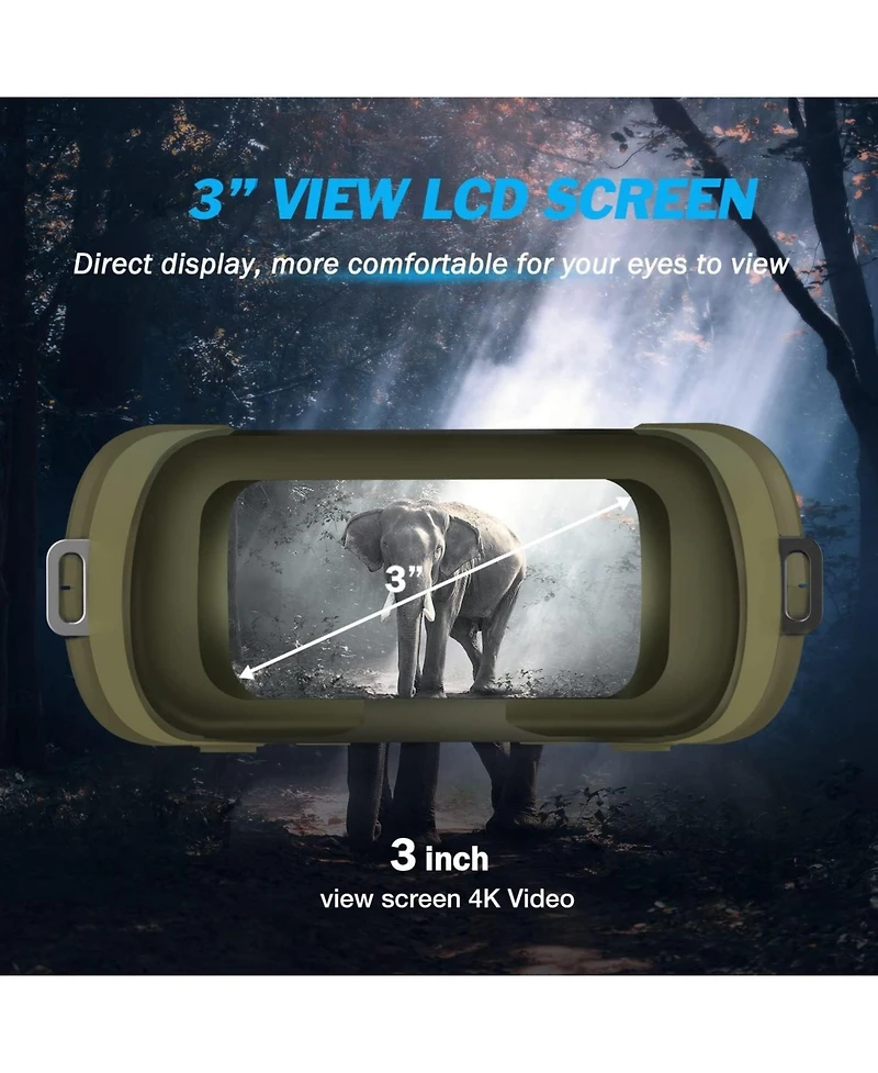 Digital Infrared Night Vision Goggles Hd for Hunting Camping Bird Watching