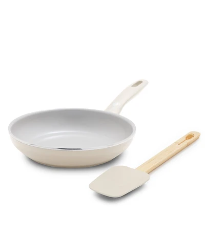 GreenPan Dover Ceramic Nonstick 8" Frypan with Spatula