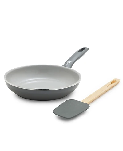 GreenPan Dover Ceramic Nonstick 8" Frypan with Spatula