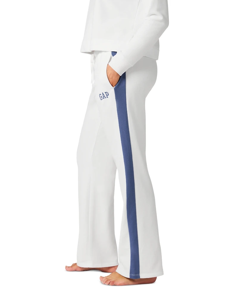 Gap Women's Logo French Terry Drawstring Pajama Pants