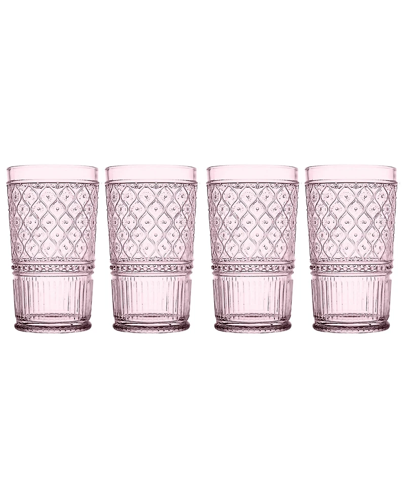 Godinger Claro Highball Glasses, Set of 4