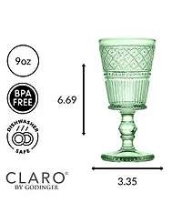 Godinger Claro Goblets - 9oz., Set of 4
