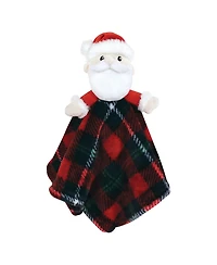 Hudson Baby Unisex Baby Plush Blanket with Toy, Rudolph And