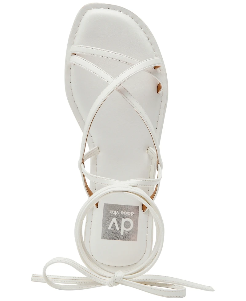 Dv Dolce Vita Women's Juleah Strappy Gladiator Flat Sandals