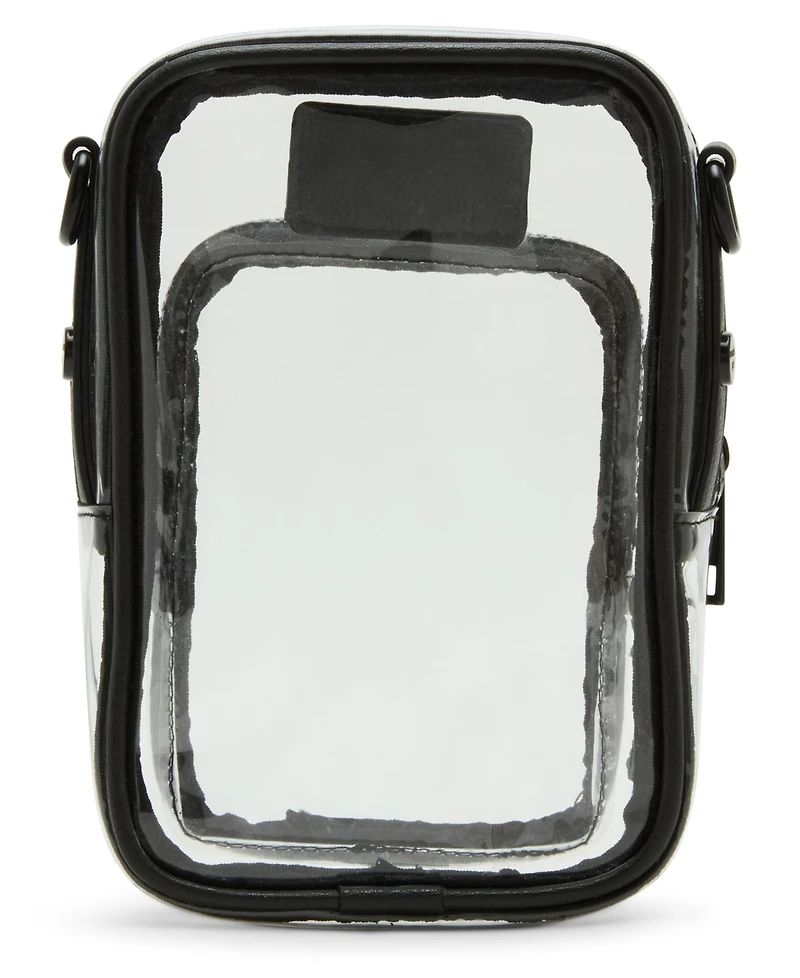 Madden Girl Willowv Clear Cellphone Crossbody Bag