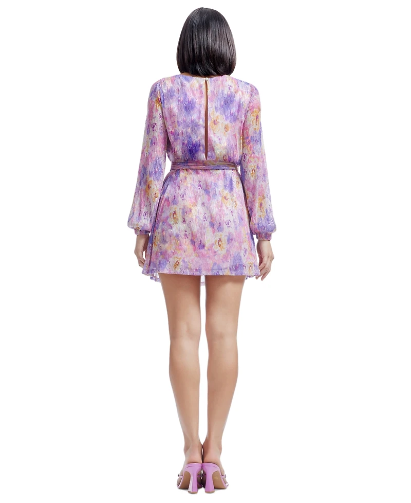 Dress the Population Women's Kirsi Printed Mini