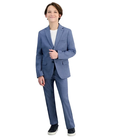 Kenneth Cole Reaction Big Boys Slim-Fit Stretch 2 Piece Suit