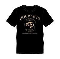 Harry Potter Big & Tall Hogwarts Slytherin Black Short Sleeve Graphic Tee-4XL