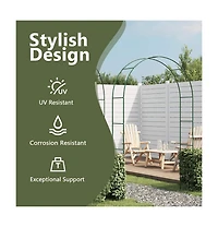Garden Arch 2 pcs Climbing Plants