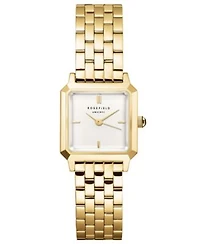 Rosefield Boxelle Womens Silver Tone Stainless Steel Bracelet Watch 19.5mm