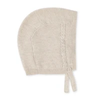 Hope & Henry Baby Boys Organic Sweater Bonnet and Bootie 2-Piece Set