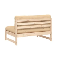 Middle Sofa 47.2"x31.5" Solid Wood Pine